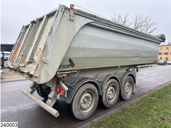 Tipper semi-trailer Stas kipper 23.19 m³, Lift axle: picture 5
