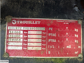 Dropside/ Flatbed trailer Trouillet Autonoom: picture 4