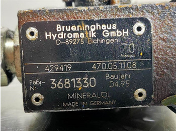 Hydraulics for Construction machinery Brueninghaus Hydromatik 429419 - Inching device/Valve: picture 3 Hydraulics for Construction machinery Brueninghaus Hydromatik 429419 - Inching device/Valve: picture 3