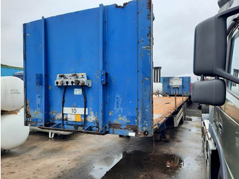 Dropside/ Flatbed semi-trailer VAN HOOL