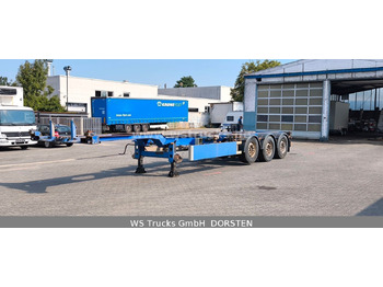 Container transporter/ Swap body semi-trailer RENDERS