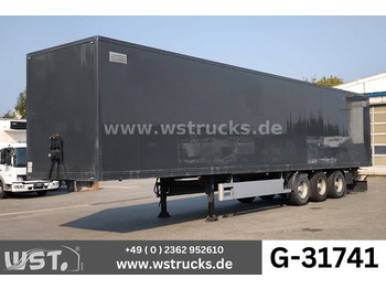 Closed box semi-trailer