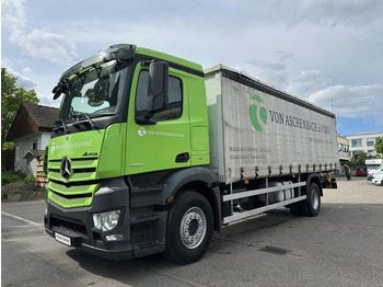 Curtainsider truck MERCEDES-BENZ Antos 1827