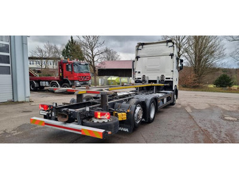 New Container transporter/ Swap body truck Scania 6X2 BDF Intarder Lenkachse VANTEC hyd Hubr: picture 3
