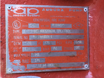 Water pump Caterpillar 3126 CKK POMP 340M³H USED: picture 5