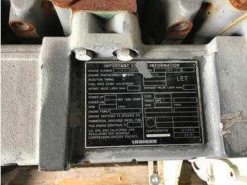 Construction machinery LIEBHERR