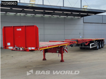 Dropside/ Flatbed semi-trailer BROSHUIS