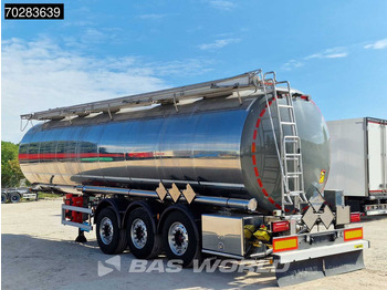 Tank semi-trailer Magyar SR A1 Food - ADR / alcohol / 4 comp Inox steel: picture 2