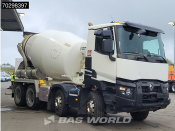 Concrete mixer truck Renault C 430 8X4 9m3 Stetter Mixer Big-Axle Steelsuspension Automatic Euro 6: picture 3