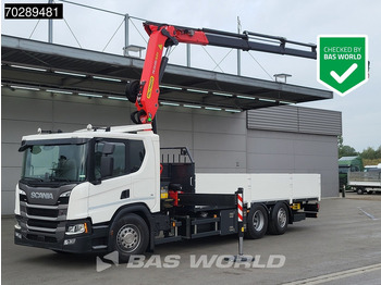 Dropside/ Flatbed truck SCANIA P 410