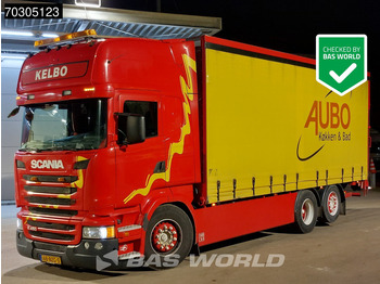 Curtainsider truck SCANIA R 450