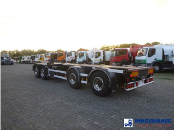 Container transporter/ Swap body truck D-Tec 4-axle container combi trailer (2 + 2 axles): picture 3