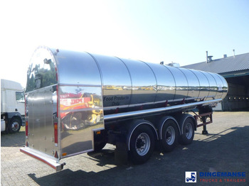 Tank semi-trailer Feldbinder Food tank inox 30 m3 / 1 comp: picture 4