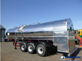 Tank semi-trailer Feldbinder Food tank inox 30 m3 / 1 comp: picture 3
