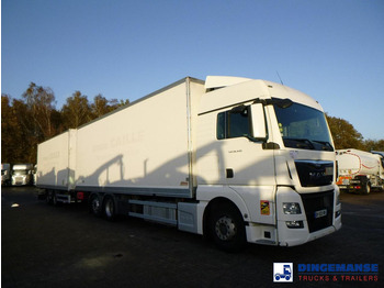 MAN TGX 26.440 6X2 high volume + Fruehauf closed box trailer leasing MAN TGX 26.440 6X2 high volume + Fruehauf closed box trailer: picture 2 MAN TGX 26.440 6X2 high volume + Fruehauf closed box trailer leasing MAN TGX 26.440 6X2 high volume + Fruehauf closed box trailer: picture 2