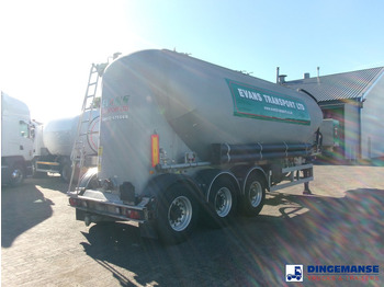 Tank semi-trailer SPITZER Powder tank alu 37 m3 / 1 comp + compressor: picture 4