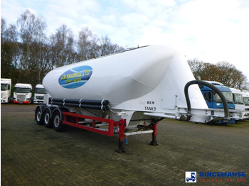 Tank semi-trailer SPITZER Powder tank alu 40 m3 / 1 comp: picture 2