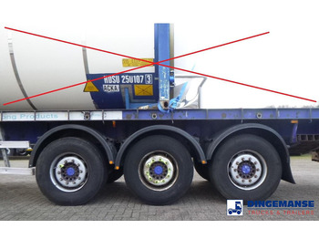 Dropside/ Flatbed semi-trailer Tirsan 3 axle Platform trailer: picture 5