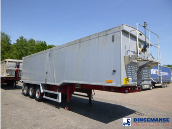 Tipper semi-trailer WILCOX Tipper trailer alu 55 m3 + tarpaulin: picture 2