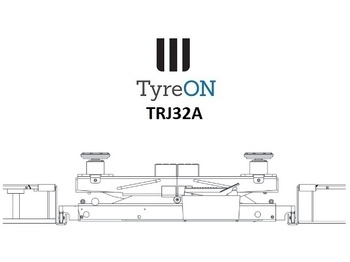 Garage equipment TRJ32A air hydraulic rolling jack 3.2T- Height adjustable adapters: picture 5