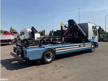 Hook lift truck, Crane truck Renault D 240 Euro 6 HMF 10 Tonmeter laadkraan Just 66.850 km!: picture 4