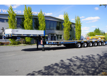 Low loader semi-trailer for transportation of heavy machinery GOLDHOFER STZ-L6-62/80 / 6 axles / 61 T load cap. / Add. permissions: picture 5