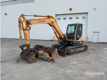 Mini excavator 2014 Hyundai R80CR-9 Mini-Pelle Mini Excavator:  &lt;6.6t: picture 2