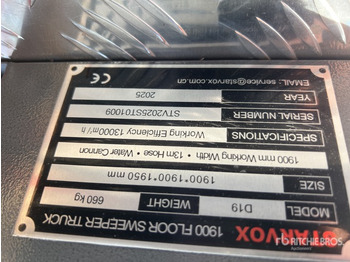 Road sweeper 2025 STARVOX D19 Mini-Balayeuse (Non Utilise) En ... Sweeper Truck: picture 2 Road sweeper 2025 STARVOX D19 Mini-Balayeuse (Non Utilise) En ... Sweeper Truck: picture 2