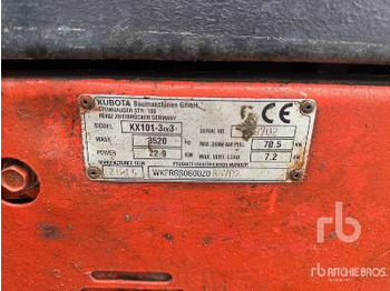 Mini excavator KUBOTA KX101-3_3 Mini-Pelle: picture 5