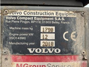 Mini excavator 2018 Volvo EC18D Mini Excavator: <6.6t: picture 5 Mini excavator 2018 Volvo EC18D Mini Excavator: <6.6t: picture 5