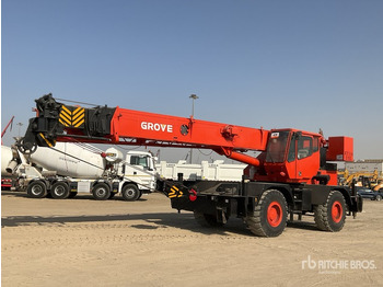 Rough terrain crane GROVE
