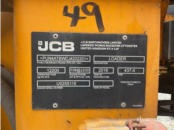 Wheel loader JCB 437
