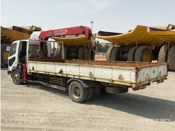 Dropside/ Flatbed truck, Crane truck Mitsubishi KK-FK71HJ: picture 4