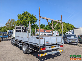Dropside/ Flatbed truck, Crane truck DAF CF75.250 4x2 Dagcab Euro3 - Open laadbak 6.14m + Hiab XS144-E3+3H - RadioGrafisch - 315.000km - TOP!: picture 3