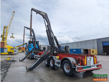 Container transporter/ Swap body semi-trailer HAMMAR 160 HE 3-Assen - SideLoader - 33T - ContainerStacking - Afstandbediening: picture 3