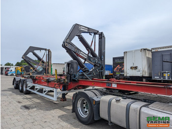 Container transporter/ Swap body semi-trailer HAMMAR 160 HE 3-Assen - SideLoader - 33T - ContainerStacking - Afstandbediening: picture 4