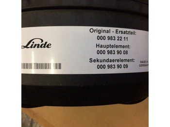 New Air filter for Material handling equipment Air filter for Linde H50-80, Series 396: picture 4