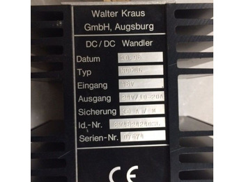 Electrical system for Material handling equipment Converter DC/DC 48/ 24V: picture 2