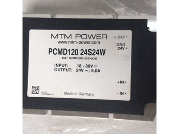 Electrical system for Material handling equipment PCMD120  24S24W Converter: picture 3