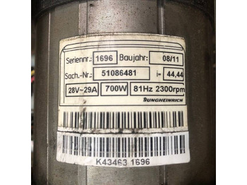 Steering for Material handling equipment Steering motor for Jungheinrich: picture 4