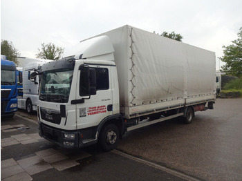 Curtainsider truck MAN TGL 12.250, Pr+Pl, LBW, Klima, Automat, AHK: picture 3