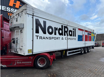 Walking floor semi-trailer KRAKER