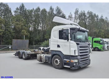 Cab chassis truck SCANIA R440 6X2 Steering axle (Engine defect): picture 4 Cab chassis truck SCANIA R440 6X2 Steering axle (Engine defect): picture 4
