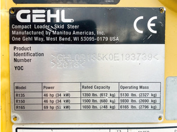 Skid steer loader Gehl R135 (4068): picture 3