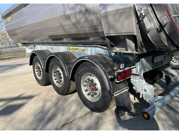 New Tipper semi-trailer Zaslaw Wywrtoka stalowa HARDOX 500 - podłoga i boki, 24/27m3: picture 3