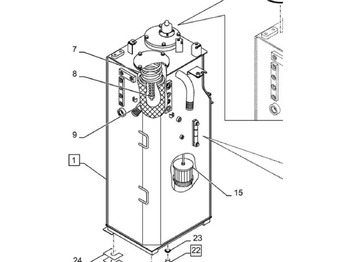 Hydraulic tank CASE