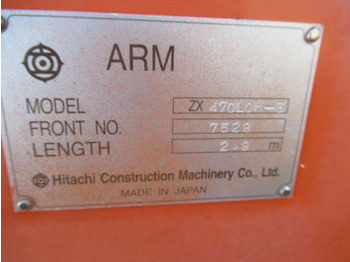 Boom HITACHI