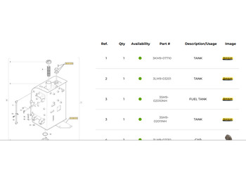 Fuel tank NEW HOLLAND
