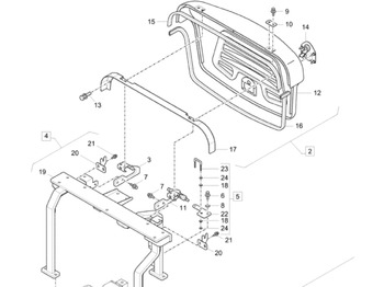 Body and exterior NEW HOLLAND
