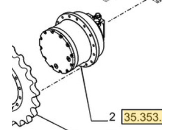 Final drive NEW HOLLAND
